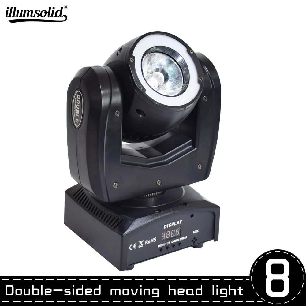 

Super Beam Led Moving Head Light Stage strobe Lamp DMX control DJ Lighting 8pcs/lot
