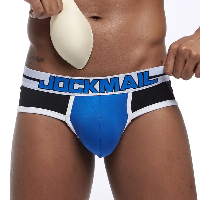 Новинка улучшенная Мужская фотография JOCKMAIL бриджи для геев передняя и задняя
