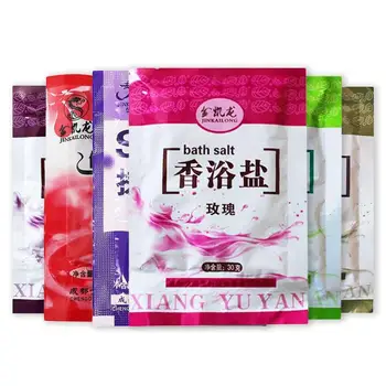 

1pcs Bath Sea Salts Exfoliating Bath Salt Massage Cream Spa Massage Shower Cream Stress Relief Exfoliation Scruber Skin Care