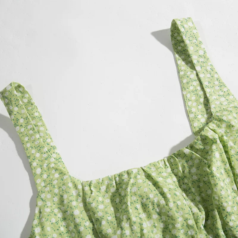 Summer women's camisole casual flower printing short camisole