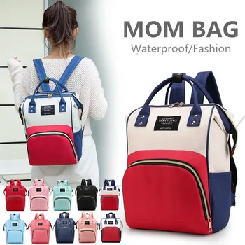 

Zipper Diaper Bag Large Capacity Travel Backpack Nursing Handbag Waterproof Nappy Bags Kits Mummy Maternity Baby Waterproof Bags