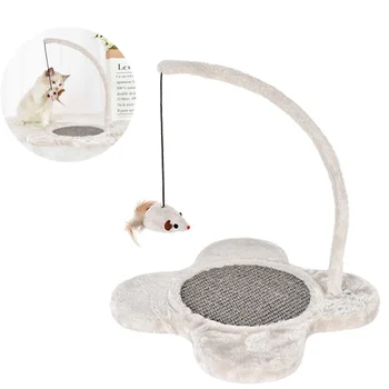 

Cat scratching board Pet supplies Cat toy Pet supplies Rubbing Solid wood cat furniture cat supplies cat tower cat tree