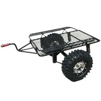 

Metal Trailer Bucket Rc Car Trailer Diy For Trx4 Trx-4 1/10 D90 Scx10 Cc01 Diy