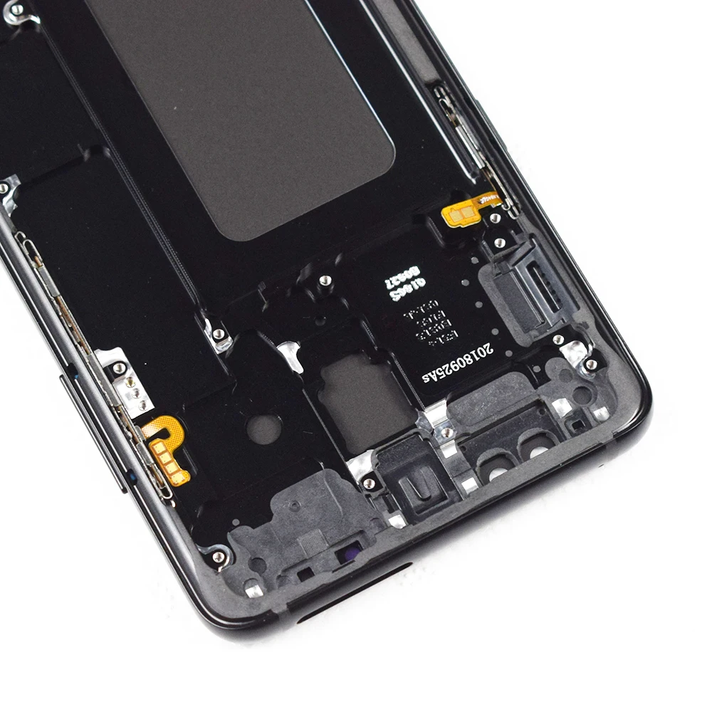 Tanie 100% oryginalny wyświetlacz amoled LCD do samsunga Galaxy A8 Plus 2018 A730 wyświetlacz LCD dotykowy zamiana digitizera ekranu można dostosować