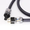 Hi-End 400 signature hifi audio US/EU cable de alimentación de cobre puro cable de alimentación P-029/P-029E conector de clavija de alimentación ► Foto 2/6