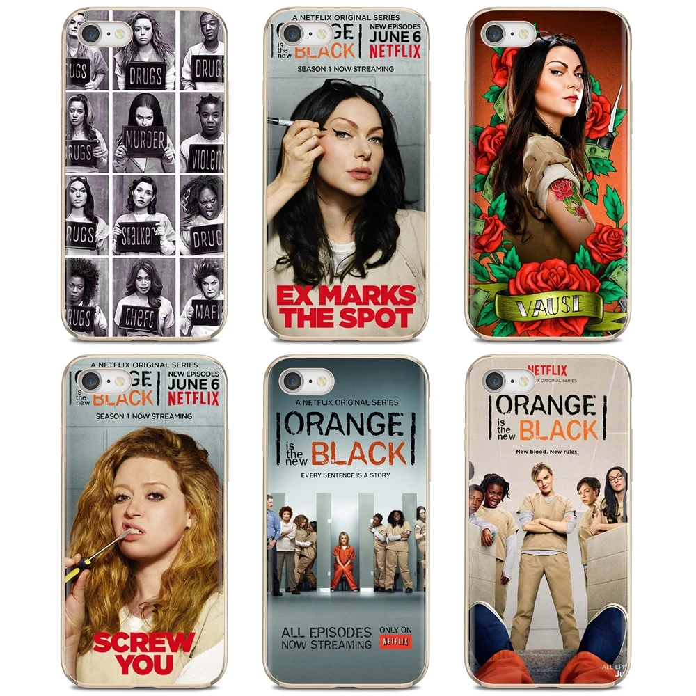 Мягкий чехол для Xiaomi Redmi 4A 7A S2 Note 8 3 3S 4 4X 5 Plus 6 7 6A Pro Pocophone F1 orange is the new black TV Show OITNB |
