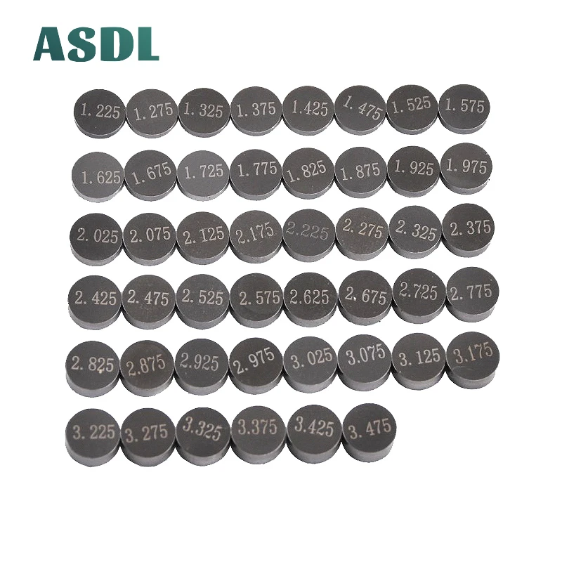 

Motorcycle Engine Parts Adjustable Valve Pad Shims diameter 7.48mm Complete Valve Shim Kit For Honda Suzuki Yamaha Kawasaki #c
