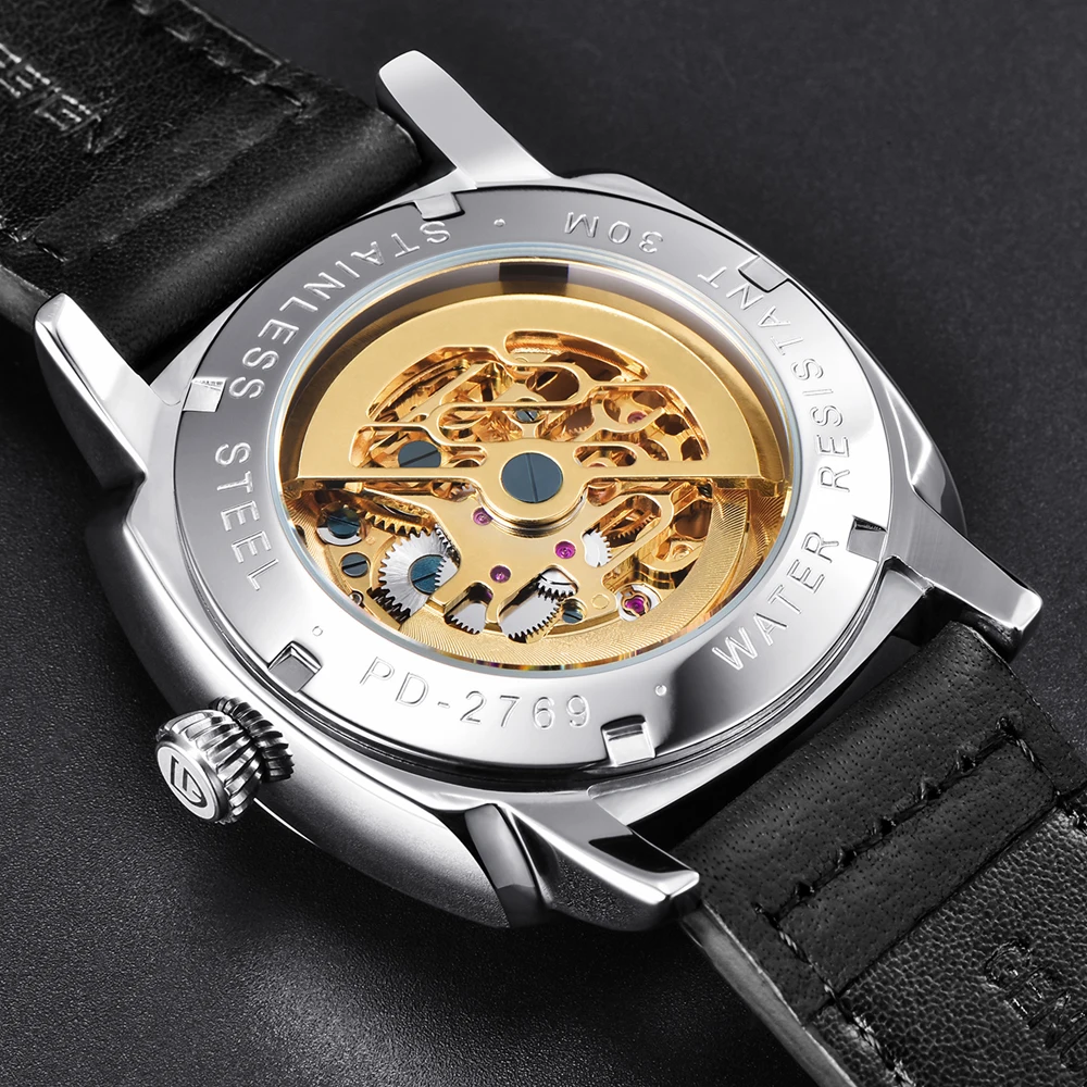 high quality PAGANI DESIGN Luxury Tourbillon Mechanical Watches Luminous Genuine Leather Fashion Casual Skeleton Automatic Watch free dropshipping (24)