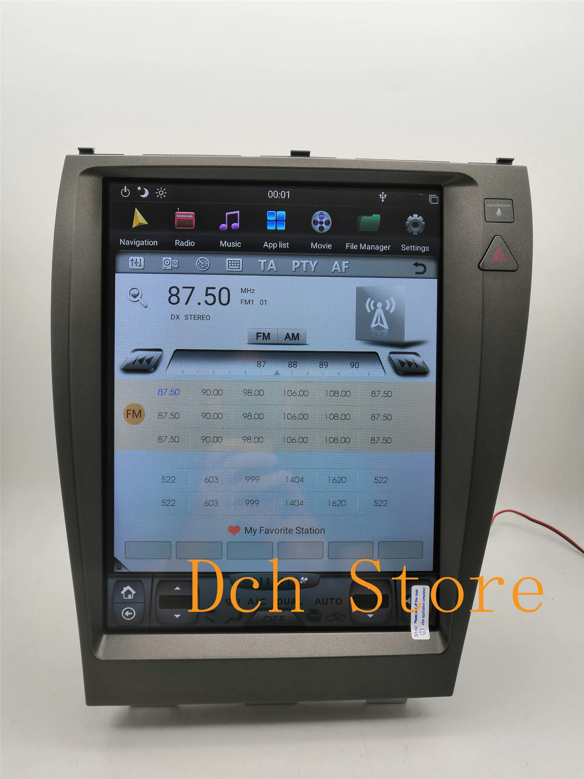 12,1 ''вертикальный Тесла стиль Android 8,1 PX6 автомобильный DVD gps навигации для lexus ES ES240 ES350 2006 2007 2008 2009 2010 2011 2012