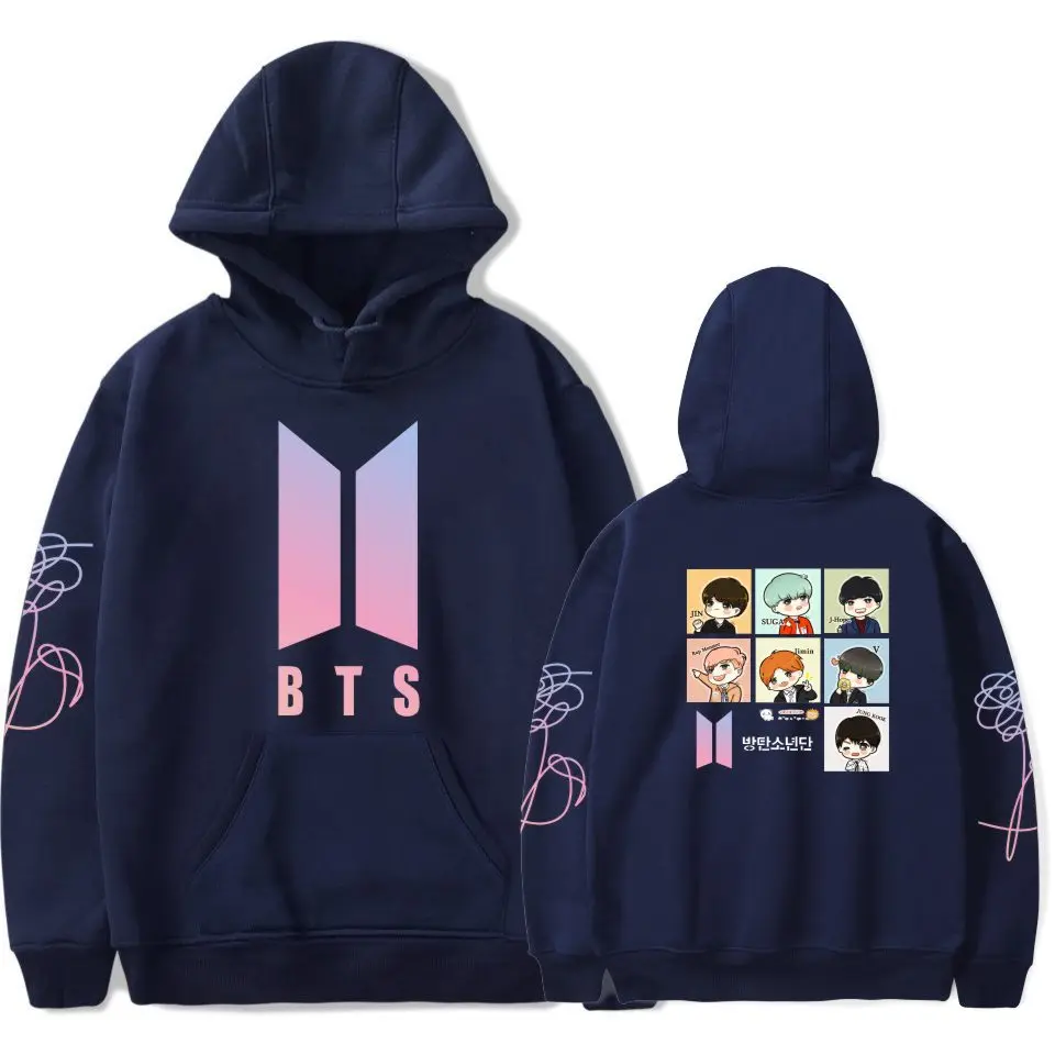 BTS/пуленепробиваемая толстовка с капюшоном для мальчиков; альбом «LOVE Yourself»; толстовка с капюшоном с героями мультфильмов; зимняя одежда