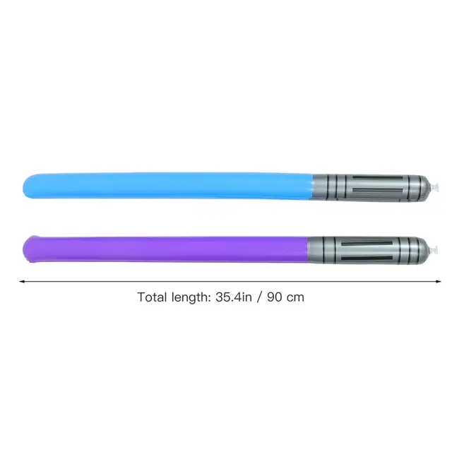 10pcs Inflatable Cosplay Light saber Inflatable Sword Toys boys for Star Fans Children War Game Birthdays Party Gifts 6