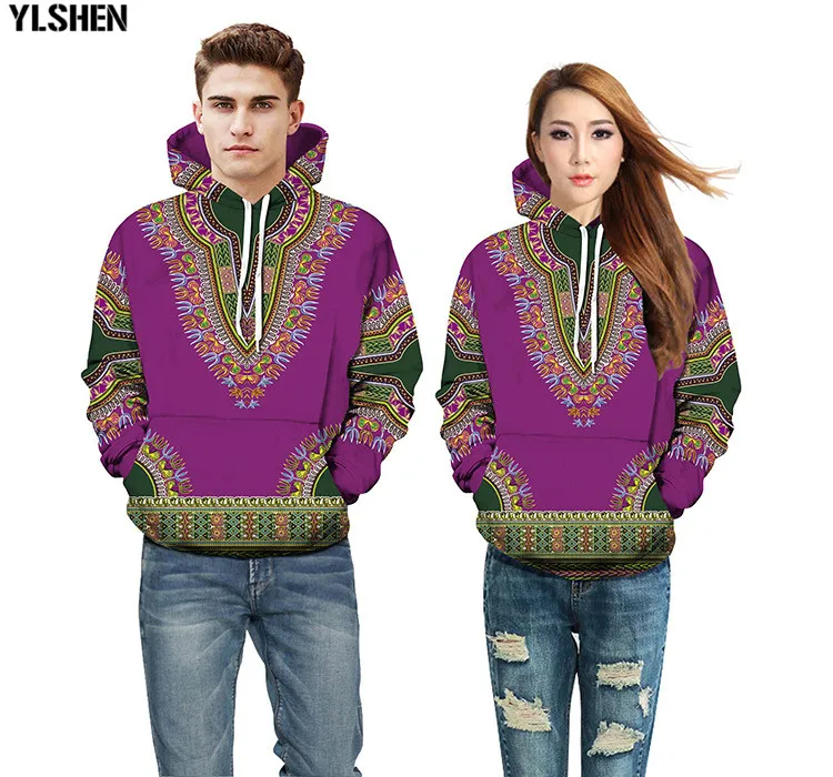 African Dresses For Women African Clothes Africa Retro Print Hoodies Dashiki Couple Clothing Man Ankara Plus Size Africa Dress 04