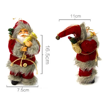 

Santa Claus Hanging Decor For Merry Christmas Tree Party Ornament Gift Toy For Decorating Shopping Malls