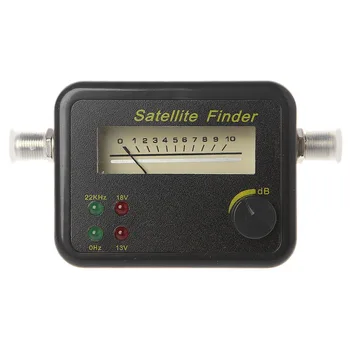 

SF9504 Buzzer DC 13-18V Detector Portable Mini Digital Tester Satellite Signal Finder Electronics TV Receiver Meter LCD Display