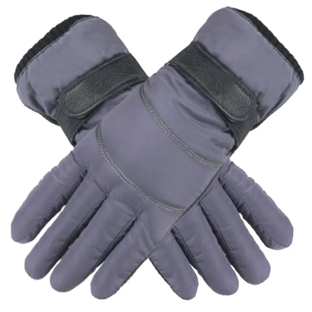 ski snowboard gloves touch screen down cotton gloves windproof non-slip plus velvet gloves winter warm velvet gloves 30O10