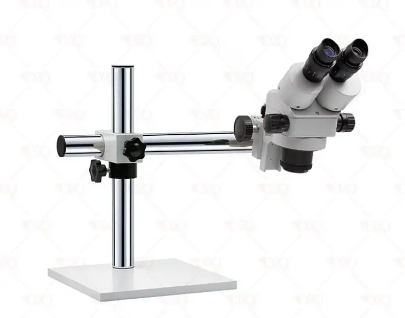 

7x 45 Microscope Table Set for Jewelry Tools with LED Light Electronic maintenance magnifier