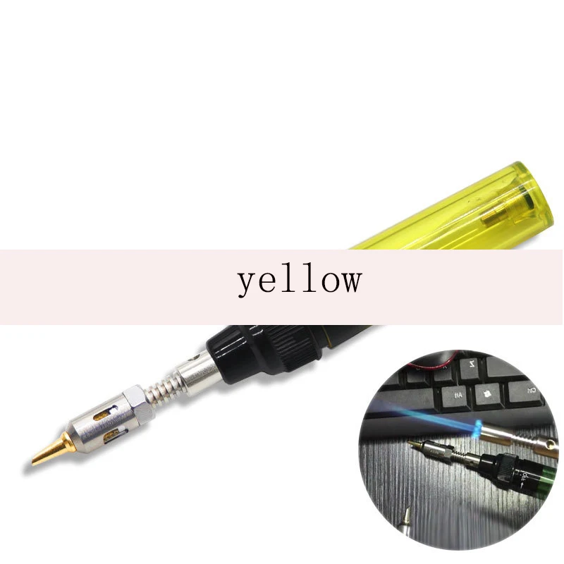 Multi Color Optional Pen Type Gas Soldering Iron Portable Pen Type Gas Soldering Iron Multi Function Gas Soldering Iron