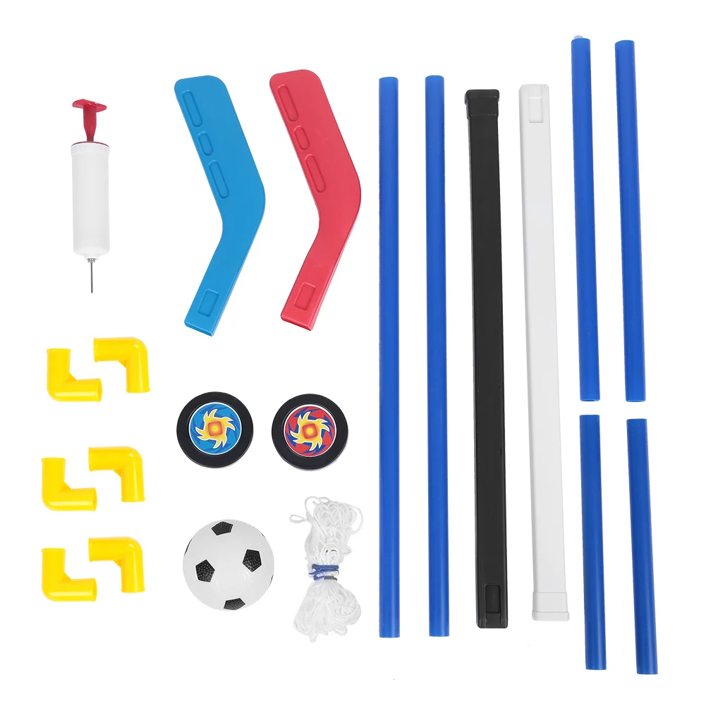 New  8pcs/set Kids Child Ice Hockey Stick Training Tools Kids Sports Soccer & Field Hockey Goals with Ba