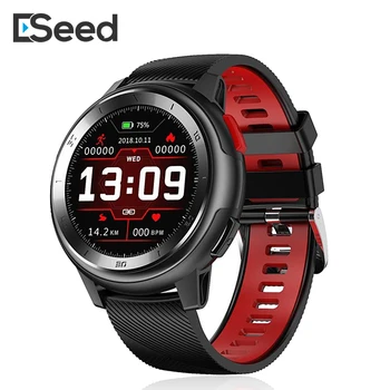 

Eseed DT68 smart watch men IP68 waterproof 1.2 inch full touch screen 30 days long standby ECG smartwatch for iphone samsuang