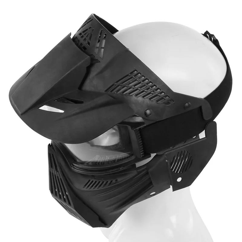 TF Full Face Paintball Mask Lens Goggle Tactical Mask Military Army Wargame Shooting Hunting Equipment Protective Airsoft Masks