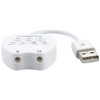 

USB Sound Adapter 8.1 Channel for Desktop