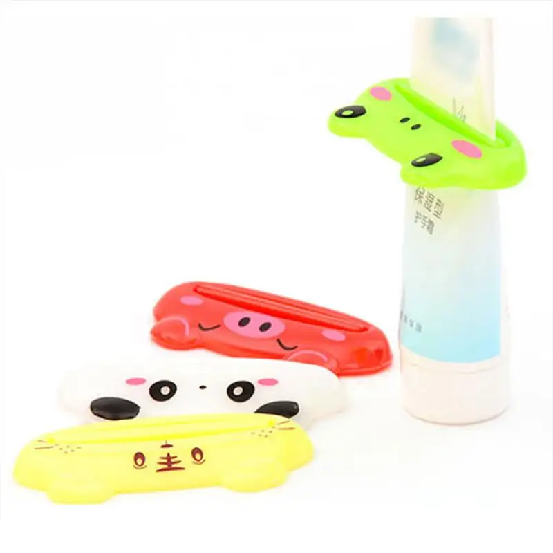 1pcs Cute Cartoon Animal Toothpaste Squeezer Mini Easy To Carry And Reusable Household Bathroom Supplies | Дом и сад