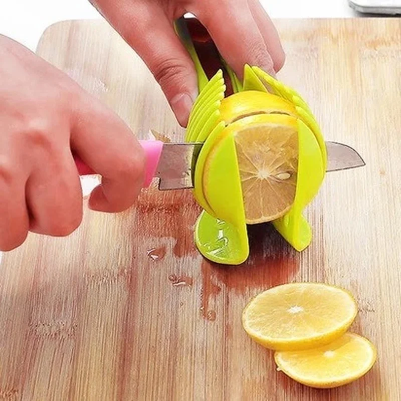 Trend Tomato Lemon Lime Slicer Wedger Simple Fruit Garnish Food Drinks  Multifunction Stainless Steel Cutter - AliExpress