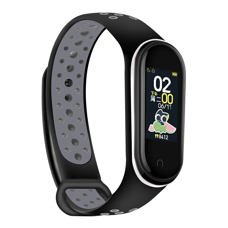 Браслеты на запястье для Xiaomi mi 3/mi Band 4 браслеты заменяют Мужские t 3/4 мужские и