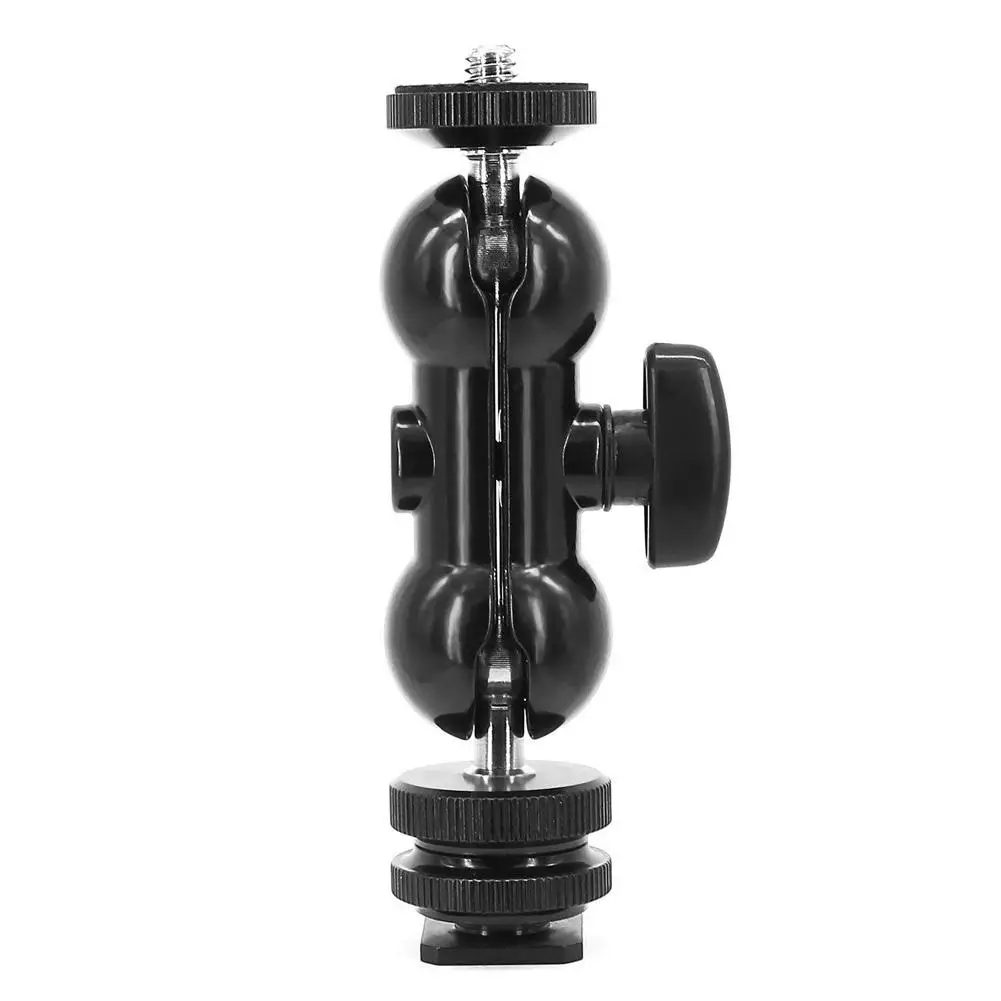 

TWISTER.CK Camera Multi-function Double Bulb-ended Bracket Magic Arm Bracket Monitor Hot Shoe Small Pan-Tilt