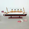 Titanic Model Finished Ship Wooden Sailboat Decoration Living Room Simulation Cruise Ship Home Furnishing Accessories ► Photo 3/6