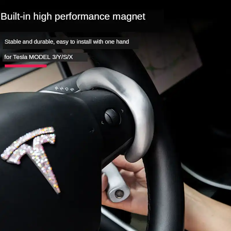 Telsa Model 3 Model Y Steering Wheel Weight Booster Ring for FSD Autopilot Driving