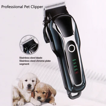 

Professional Pet Cat Dog Hair Grooming Trimmer Clipper Electric Animal Hair Remover Cutter Comb Kit