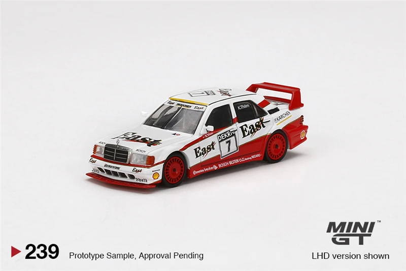 

MINI GT 1:64 190E 2,5-16 Evolution II #7 LHD литая модель автомобиля