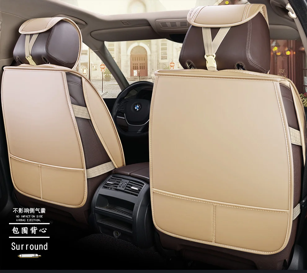 Чехлы для автокресел из искусственной кожи с полным покрытием для Kia k900quoris sportage mohave borrego sorento kx7 v