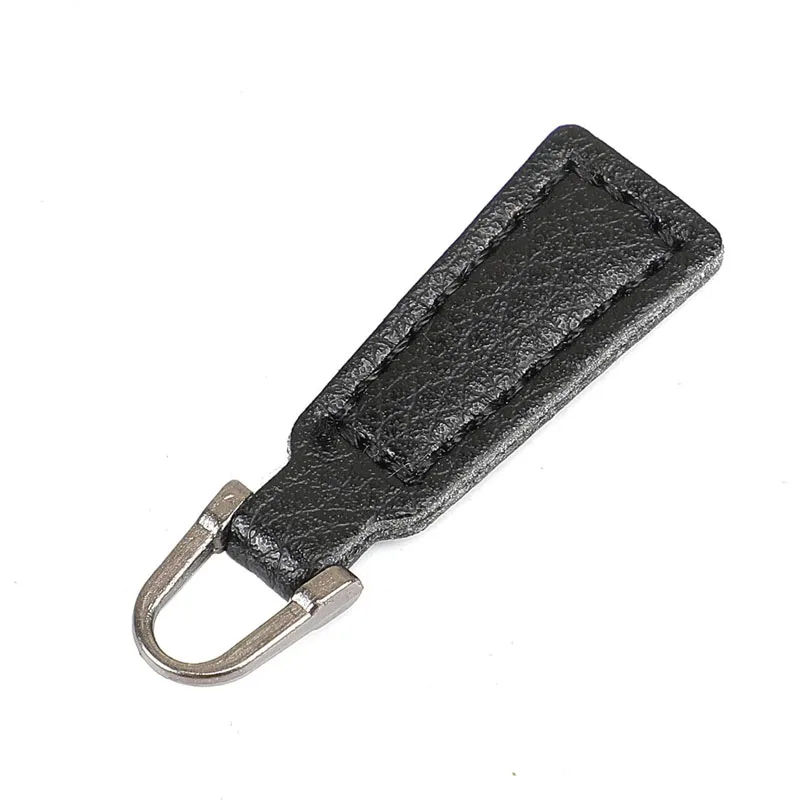 10pcs Leather Zipper Pull for Boot Jacket Bag Purse Replacement and Production