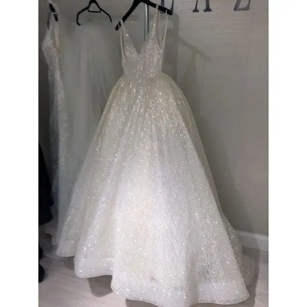 white gala dress
