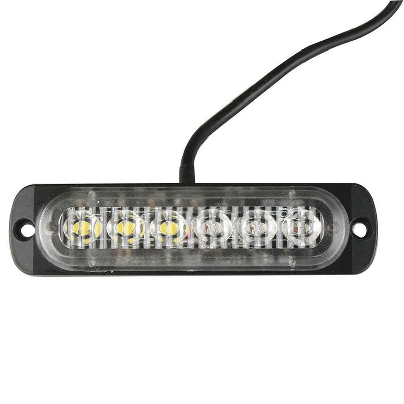 DC 12 V-24 V флэш-113*28,2*9,6 мм Энергосбережение света ультра тонкий грузовик опасности лампы из алюминиевого сплава