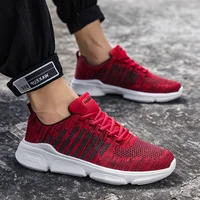 Lightweight Comfortable Men’s Sneakers 2021 New Mesh Breathable Running Shoes Blue Big Size 47 48 Male Athletic Sports Men Shoes
