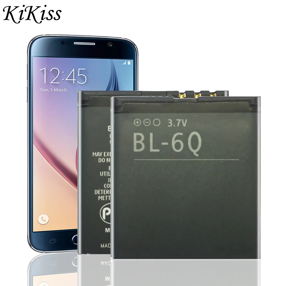BL-6Q 970mAh заменяемый аккумулятор для Nokia 6700 Classic 7900 6700c мобильный телефон | Мобильные