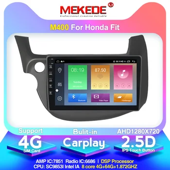 

MEKEDE M400 For Honda Jazz 2 GG 2008 - 2014 Fit 2 Car Radio Multimedia Video Player Navigation GPS Android 10.0 4+64G