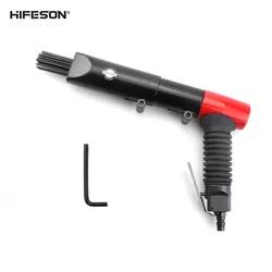 Extracteur de rouille en forme de pistolet pneumatique en métal, pelle à Air 3mm, tête ronde, aiguille en acier, laque antirouille, 19 pièces 