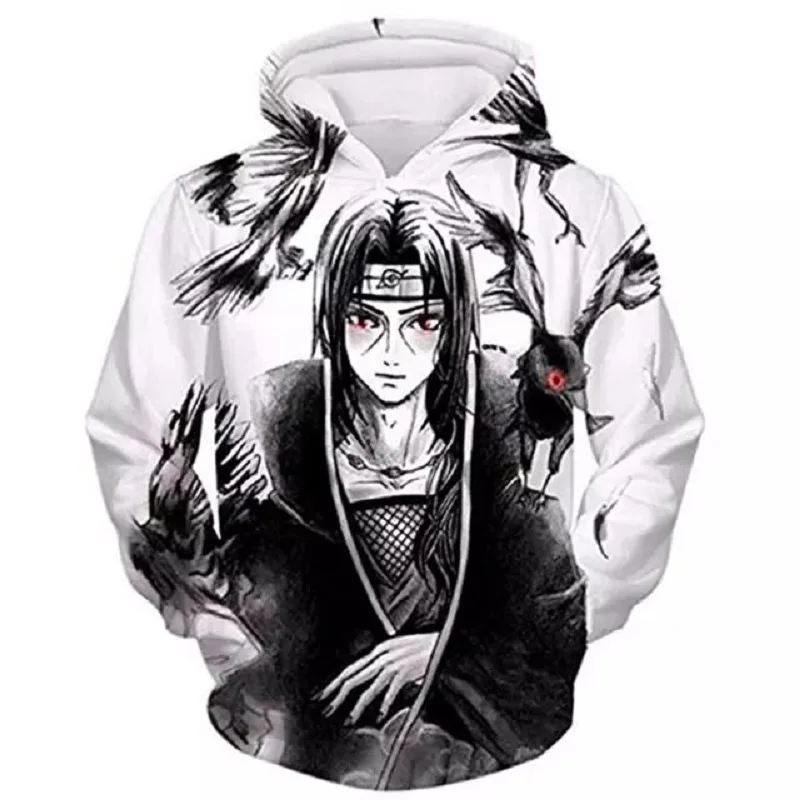 

Naruto Itachi god 3D Hot sale Men Women Casual Autumn Sweatshirt Fashion 3D Hoodies Mens Clothing Support to graph customization