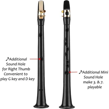 

Mini Sax Portable Pocket Sax Pocket Saxphone Beginner Small Sax Little Sax Mini Alto Saxophone Simple Key C Pocket Music Tool