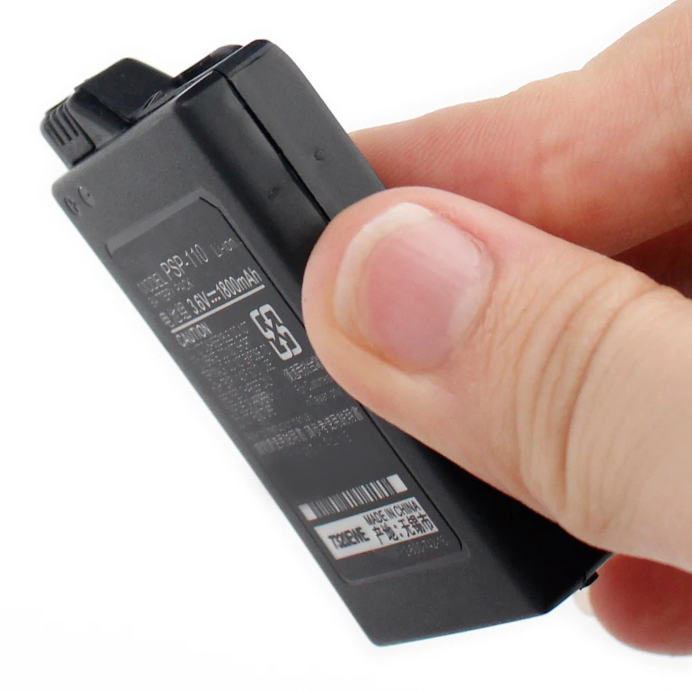 Lithium ion battery game console battery 1800mAh 3.6V Lithium Ion rechargeable battery pack replacement For Sony PSP 1000 PSP-110 Console