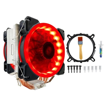 

SNOWMAN 4PIN System Direct Contact CPU Cooler Master Heatpipes Freeze Tower CPU Cooling RGB Double Fan with PWM Fans