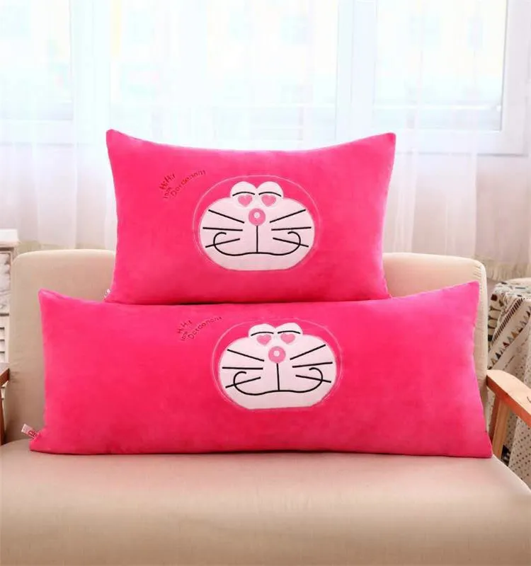 

Plush Toys Large Size Cartoon Single Double Pillow Children Strip Pajama Pillow Washable with Pillow Interior