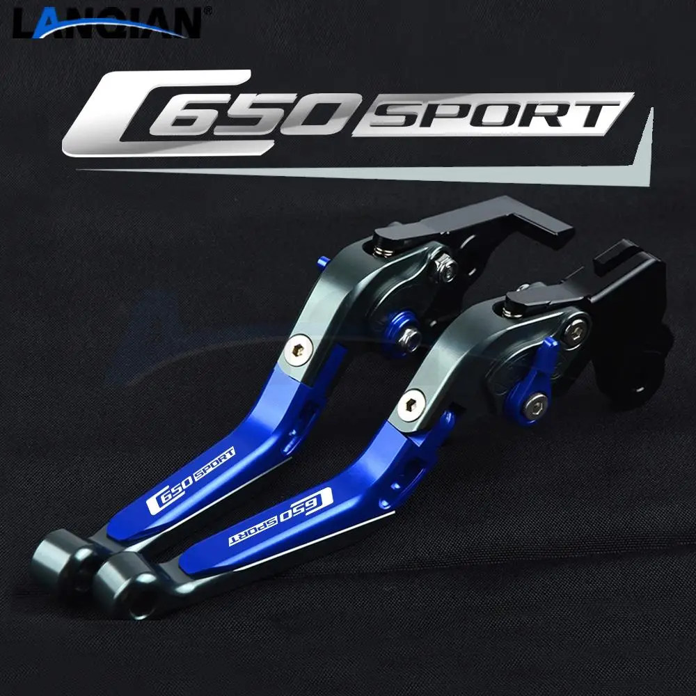 

For BMW C650SPORT Motorcycle Aluminum Adjustable Extendable Foldable Brake Clutch Levers C650 SPORT 2015 2016 2017 Accessories
