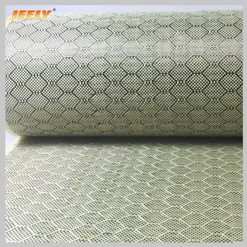 

Hexagonal 3K Carbon Fiber with 1500D Aramid 200gsm Honeycomb Woven Carbon Fiber Fabric 1m Width