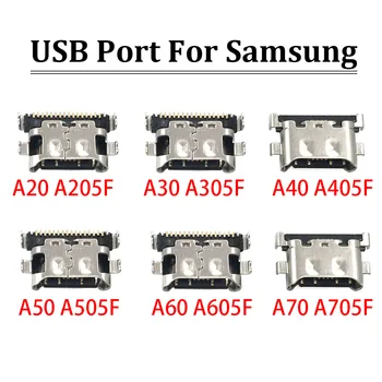 

500Pcs，For Samsung Galaxy A20 A30 A40 A50 A60 A70 A21S A51 A71 Micro USB Connector Charging Port Jack Plug