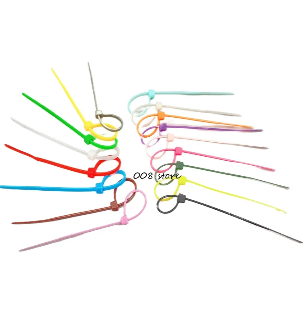 100pcs cable tie 3*100 3.9" plastic seal nylon tie wire for cable ties nylon cable ties cable tie nylon zip ties